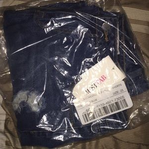 Justfab distressed shorts